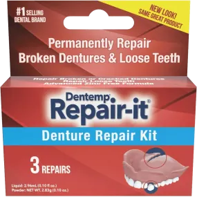 Dentemp Denture Repair Kit