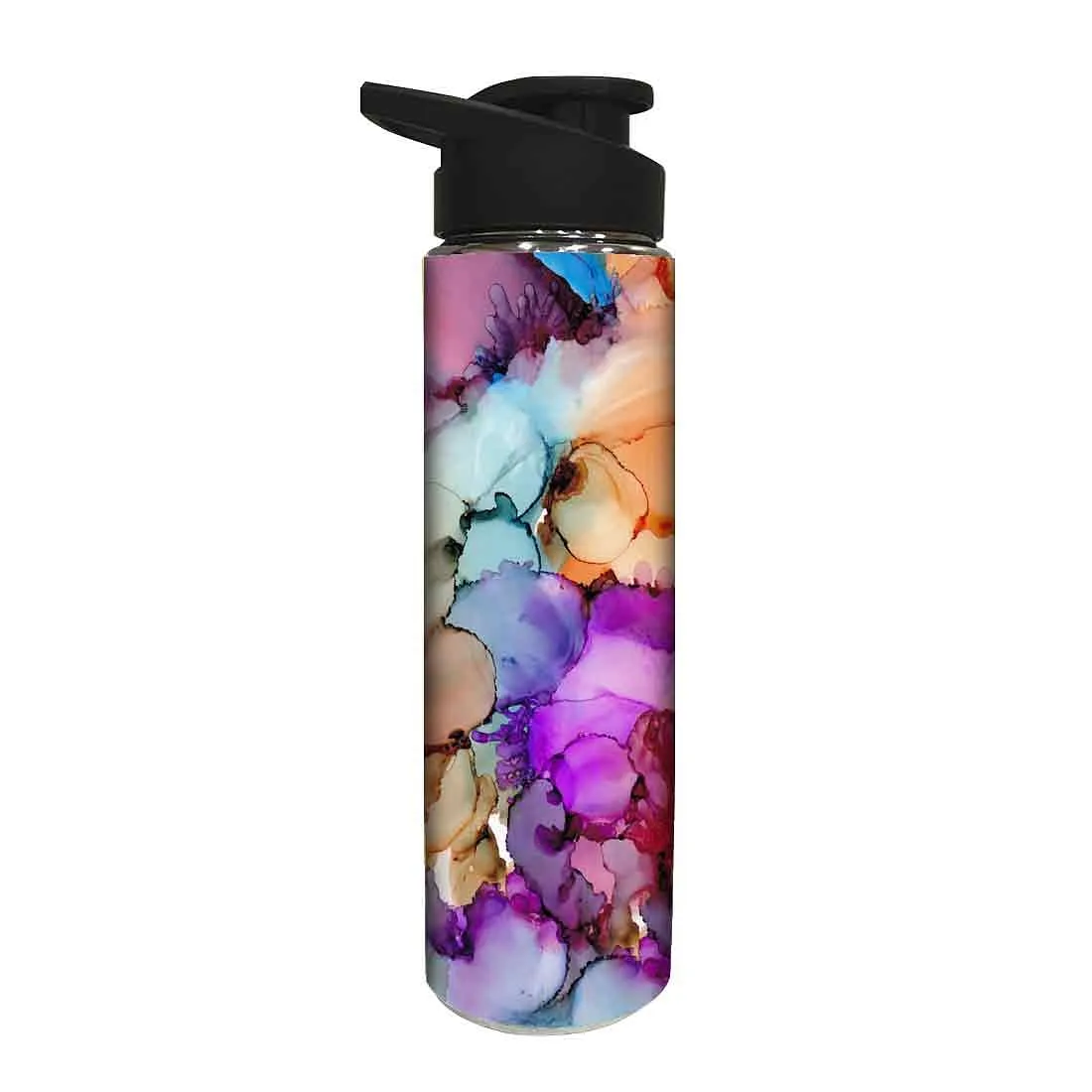 Designer Stainless Steel Sipper Bottle -  Purple Designer