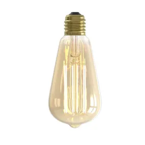 Dimmable LED Pear Squirrel Filament Bulb - E27 (Tinted) 4w