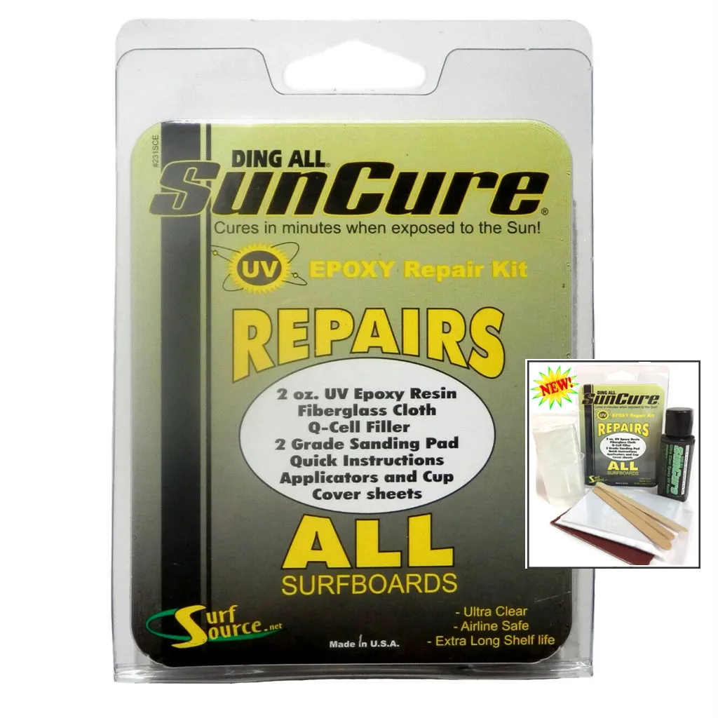 Ding All Sun Cure Epoxy Repairs ALL Kit