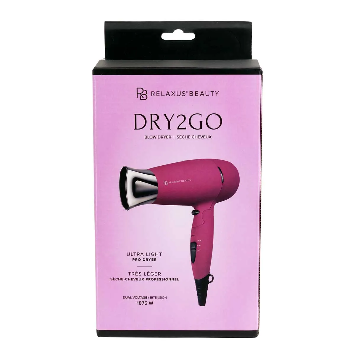 Dry2Go Travel Blow Dryer (Various Colours)