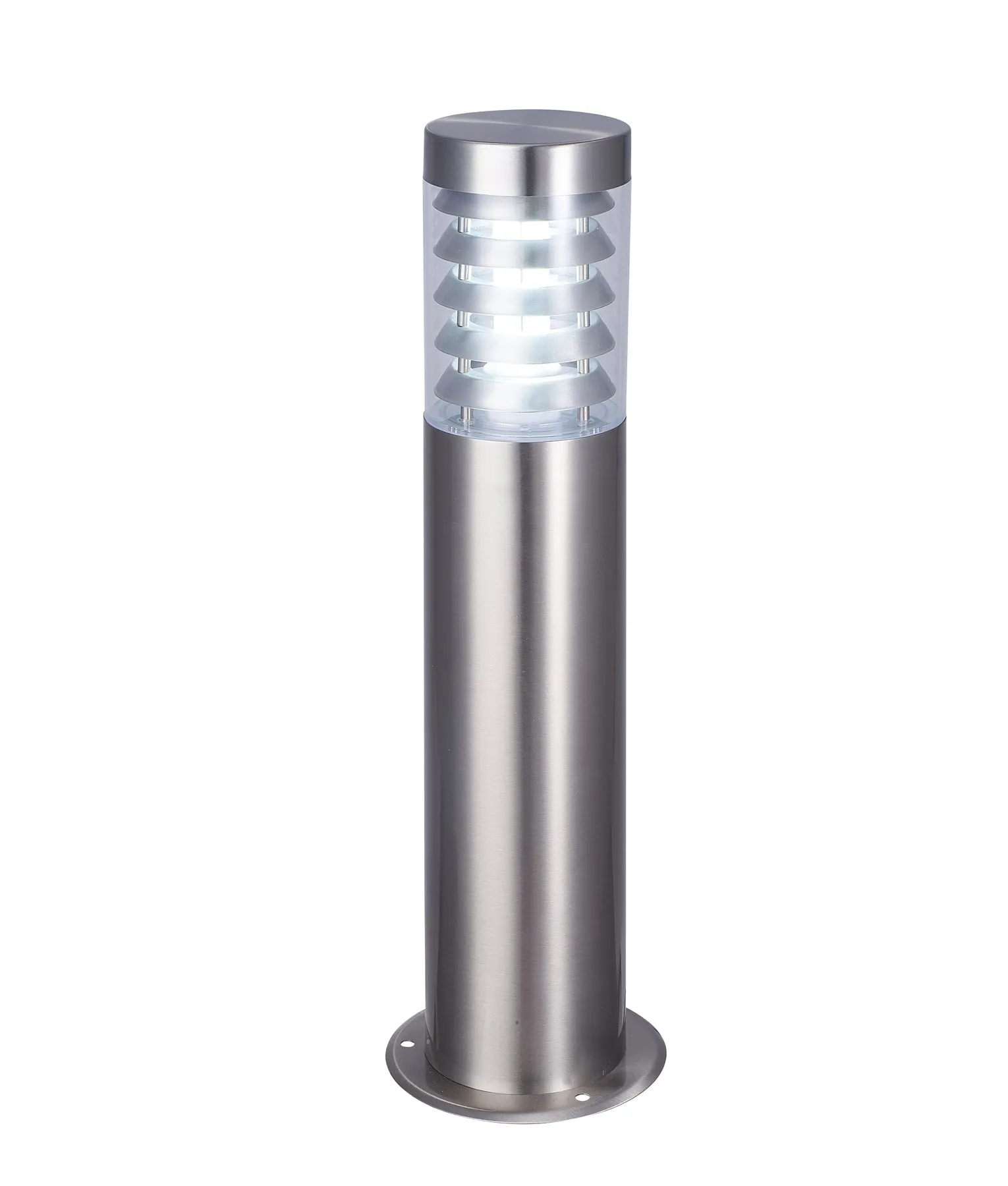 ELANORA: E27 Surface Mounted Stainless Steel Bollard Lights IP44