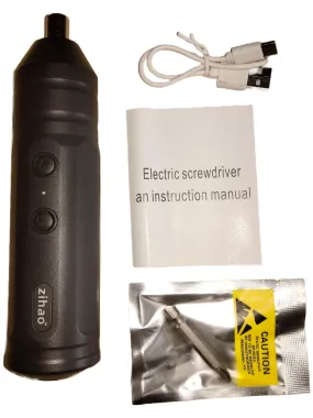 Electric Mini Cordless Screw Driver X1 USB Rechargeable | Model: SD-YM-X1