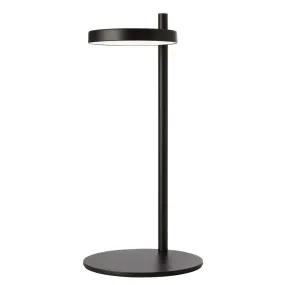 Fia LED Table Lamp in Matte Black