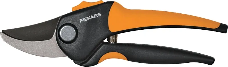 Fiskars 79436997J Pruner, 5/8 in Cutting Capacity, Steel Blade, Bypass Blade, Fiberglass Handle, Comfort-Grip Handle :EA: QUANTITY: 1