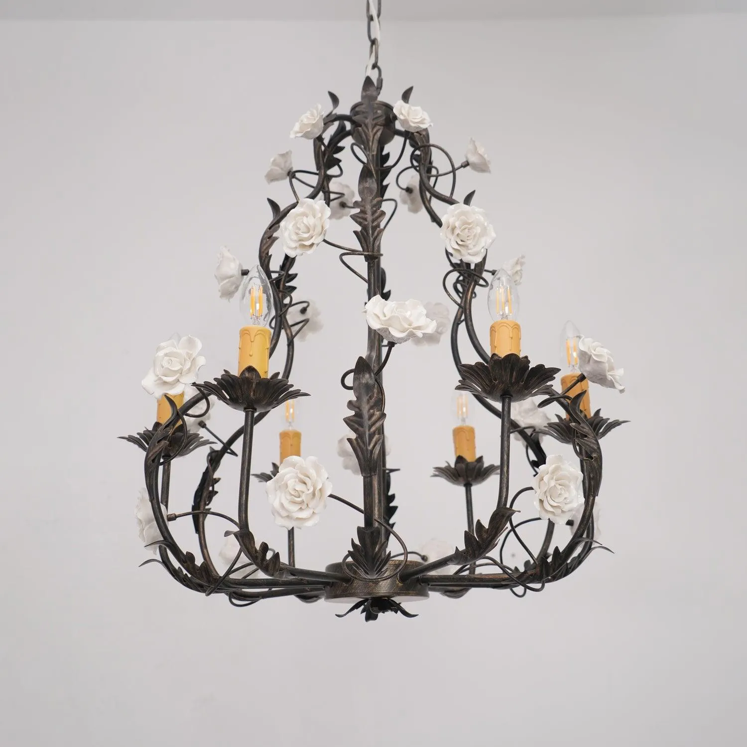 Florentine Rose Garden Chandelier