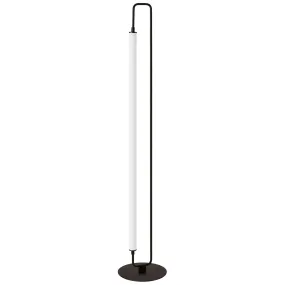 Freya LED Floor Lamp in Matte Black