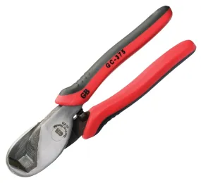 Gardner Bender GC-375 Cable Cutter, 8 in OAL, Steel Jaw, Rubber-Grip Handle, Red Handle :CD 1: QUANTITY: 1