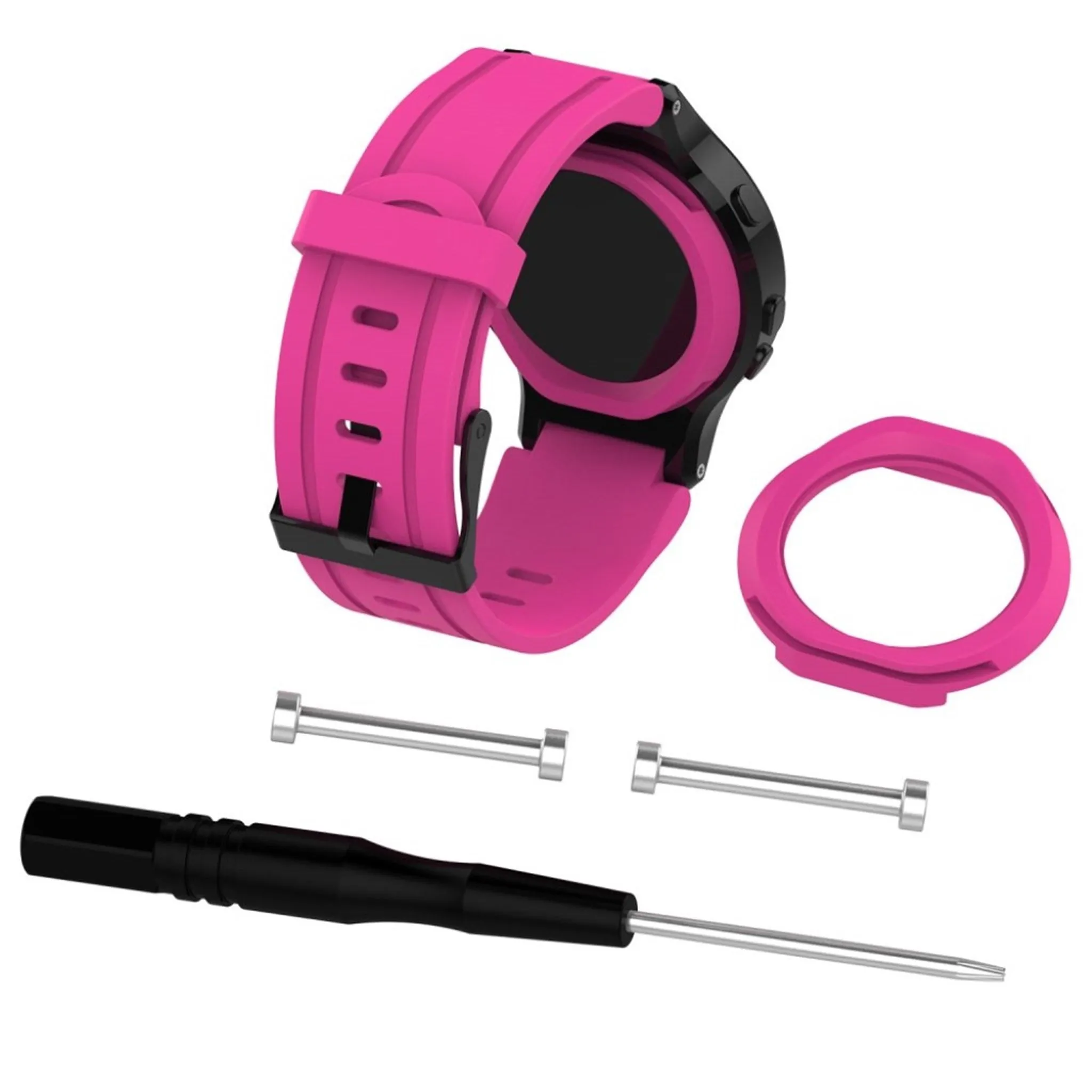 Garmin Forerunner 225 soft silicone watchband - Rose