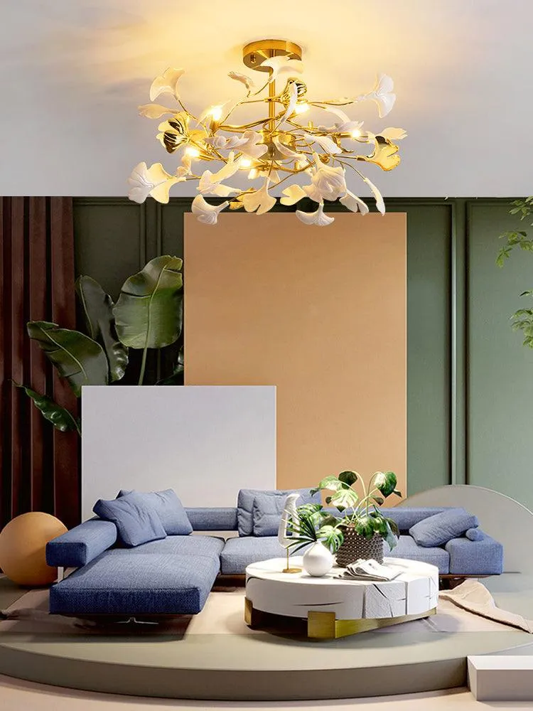 Gingko Chandelier L