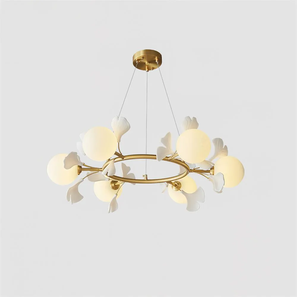 Ginkgo Rosalia Chandelier