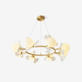 Ginkgo Rosalia Chandelier