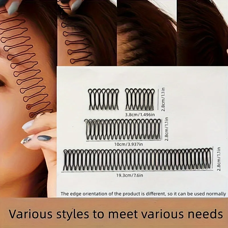 Hair Pins U Shape Fixer Combs for Styling Hair