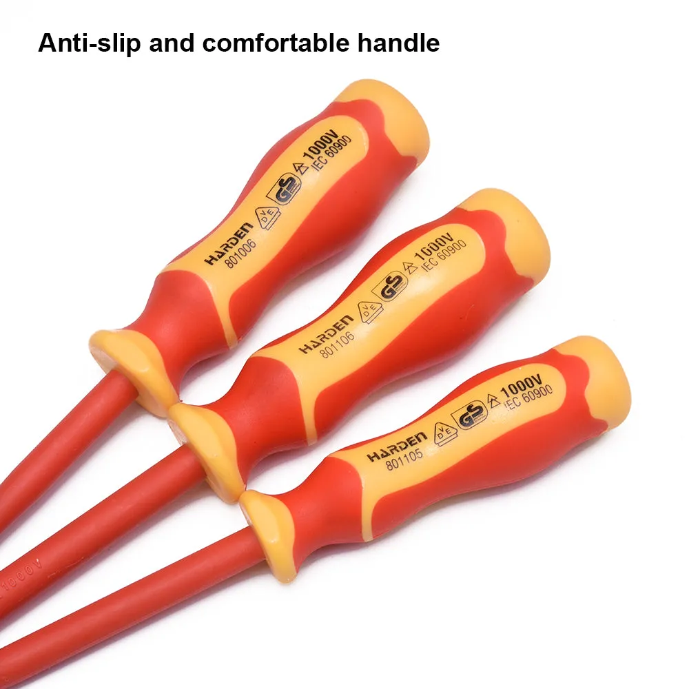 Harden 8Pcs Insulated Screwdrivers Set 802008