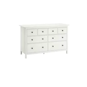 Hemnes Chest 8 drawers white