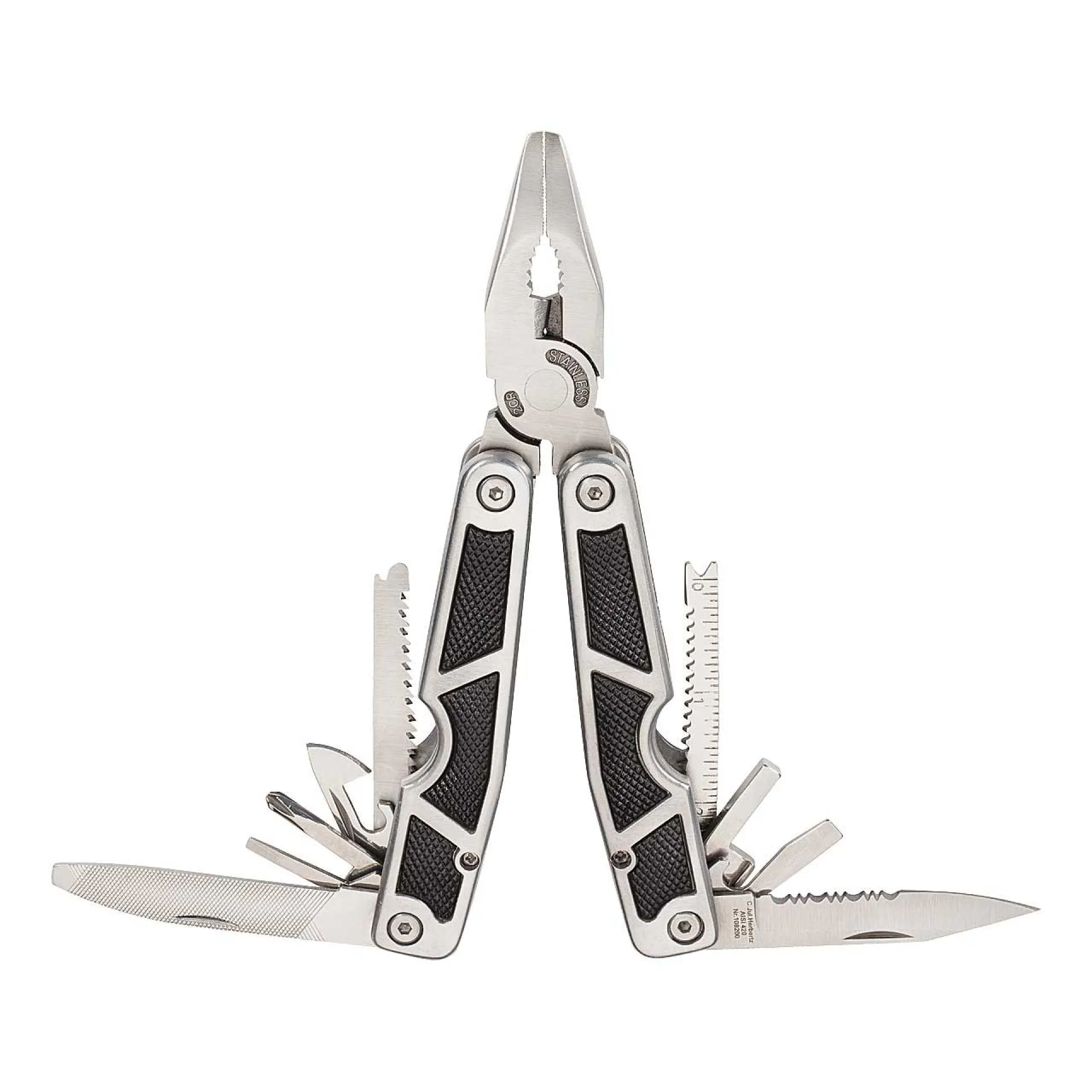 Herbertz All round Multitool incl bits 6.1 cm blade - 108200