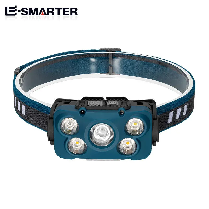 High Powered Camping Led Headlights Portable Headlamps Waterproof Head Front Light With USB Charging Led Lights