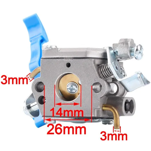 Hipa Carburetor Kit For Jonsered B2126 BV2126 28cc Craftsman 358794810 358794811 Leaf Blower for # 545081811