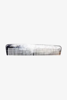 Horn Comb - Medium Marble