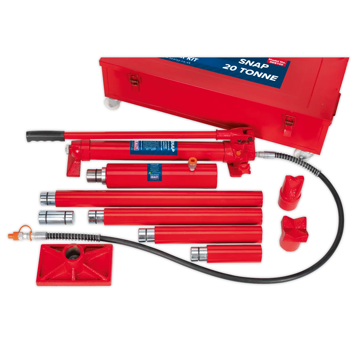 Hydraulic Body Repair Kit 20tonne Snap Type