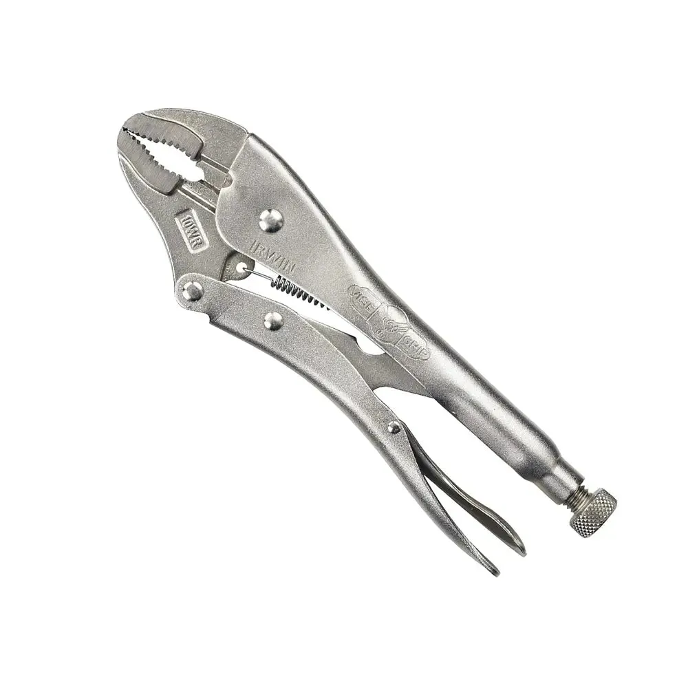 Irwin 10" Vise-Grip Original Locking Pliers w/ Wire Cutter, Curved Jaw - VSG-10WR