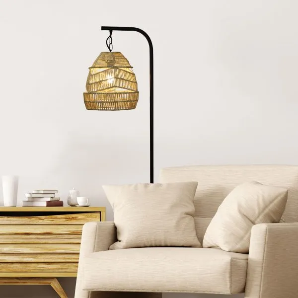 JESS Black Floor Lamp Base