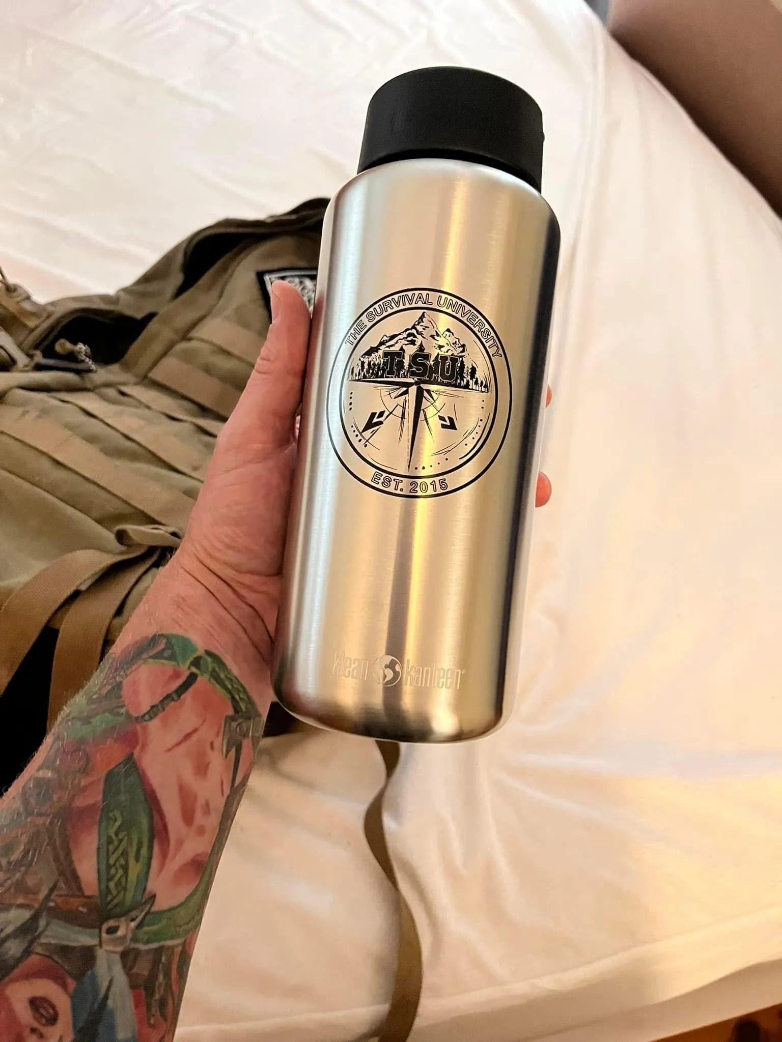 Klean Kanteen 40oz. Wide Mouth - TSU Logo