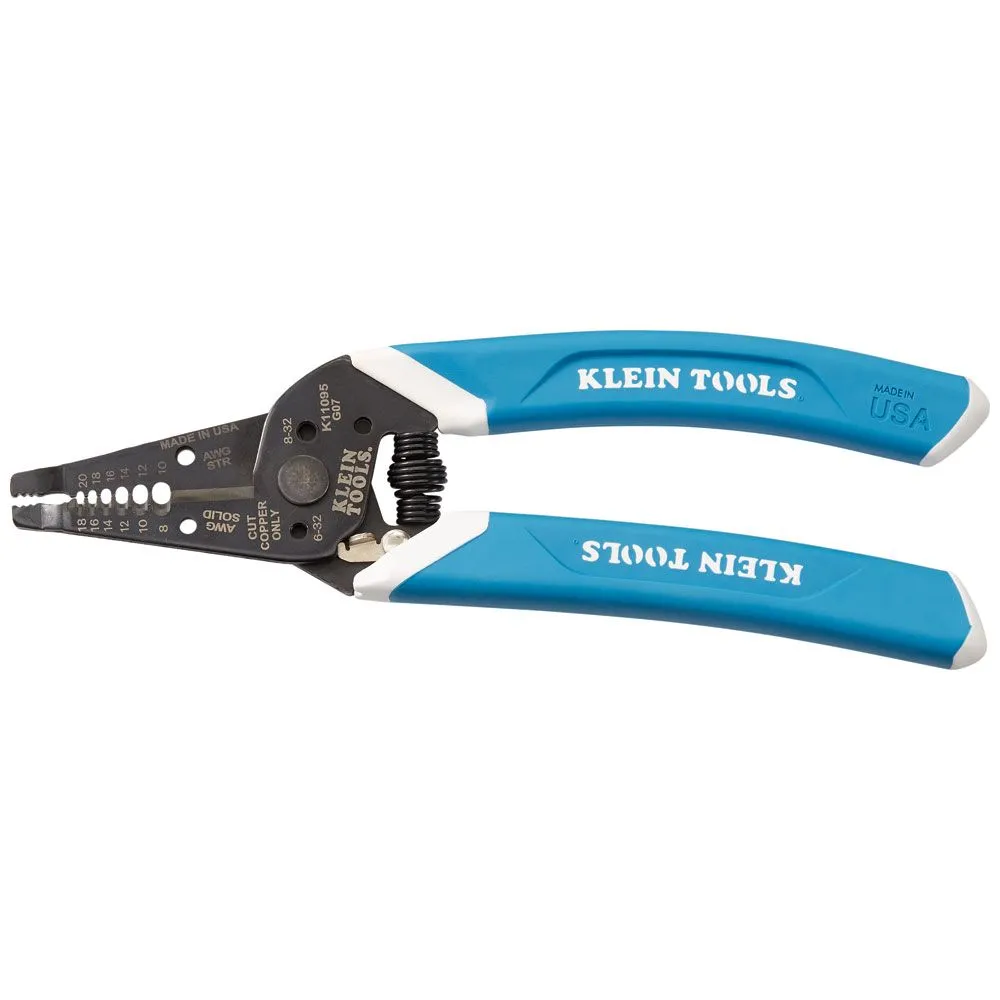 Klein K11095 Klein-Kurve Wire Stripper / Cutter, 8-20 AWG