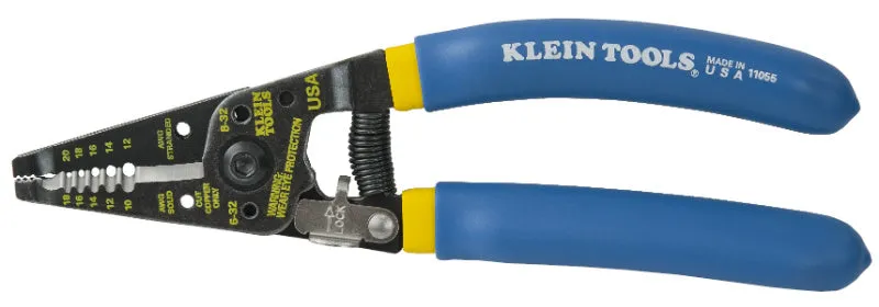 Klein Tools 11055 Klein-Kurve® Wire Stripper & Cutter, 7-1/8''