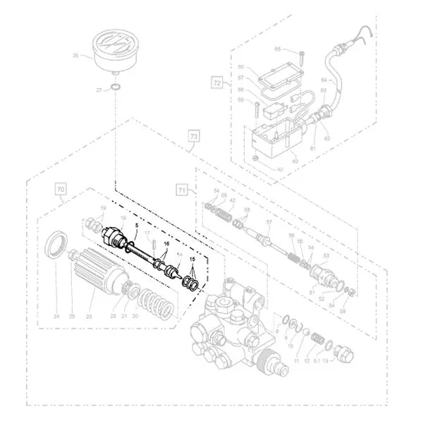 Kranzle Oring Seal Kit For Large Black Unloader