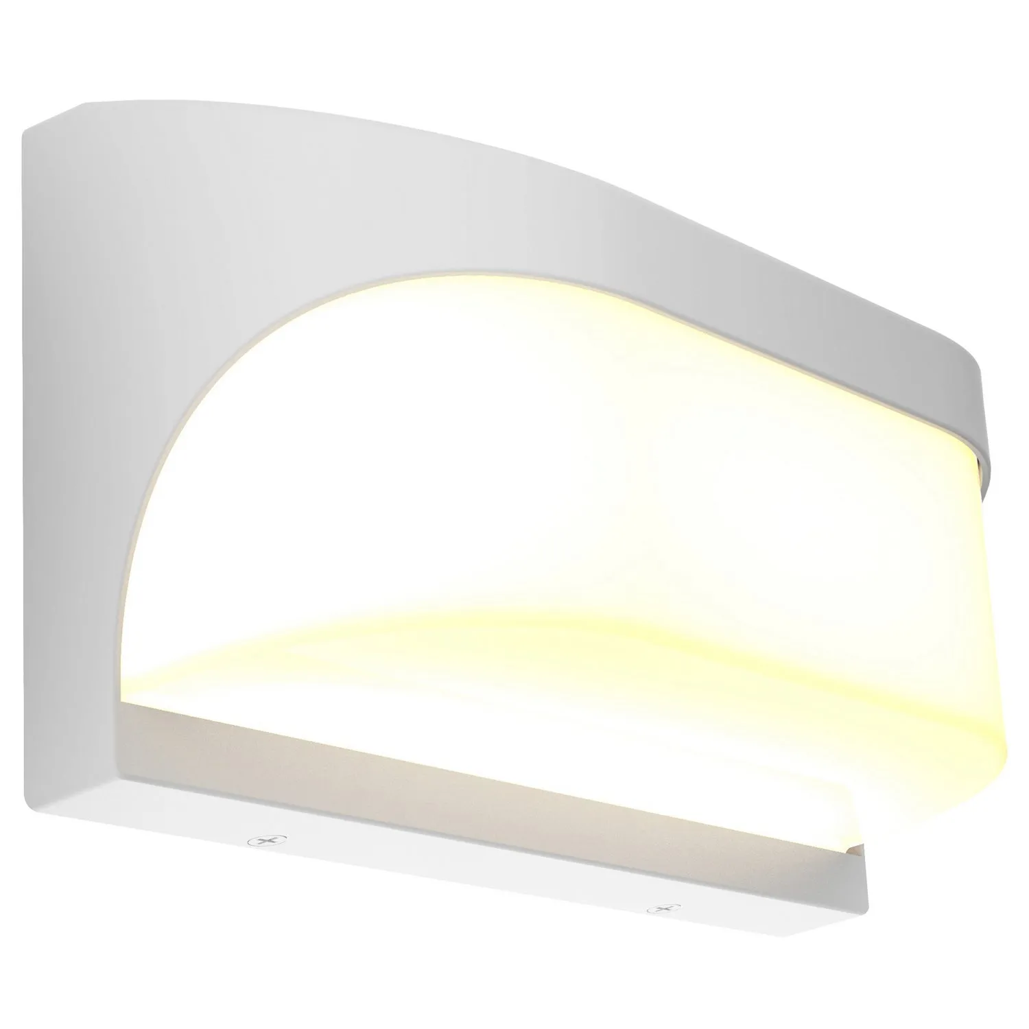 Laguna LED Outdoor Wall Mount in White