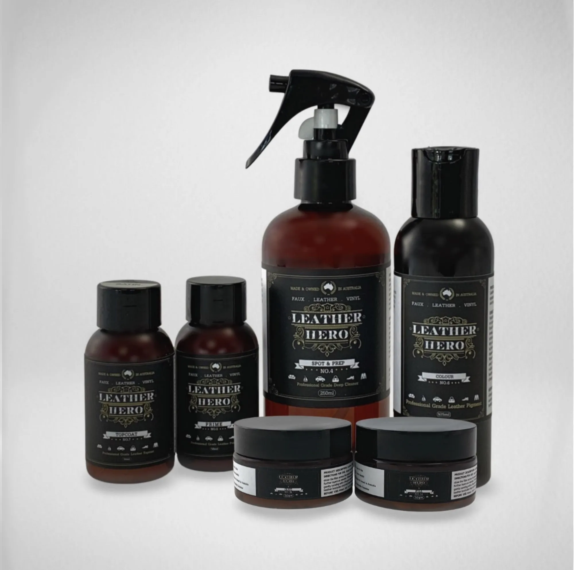 Leather Repair & Recolour Kit - Dark Chocolate