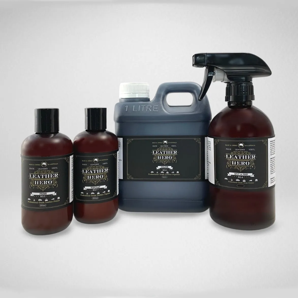 Leather Repair & Recolour Kit - Dark Chocolate