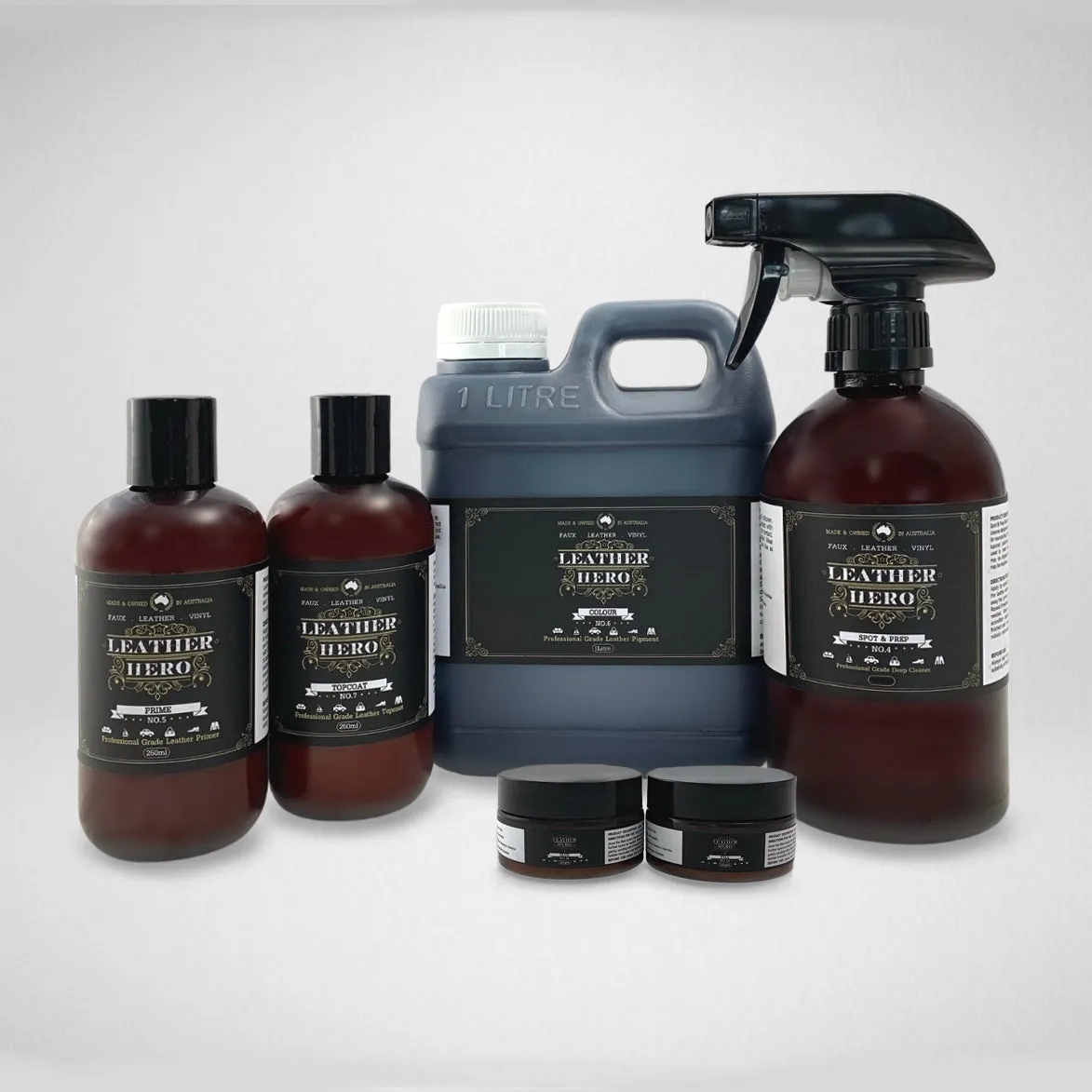 Leather Repair & Recolour Kit - Dark Chocolate