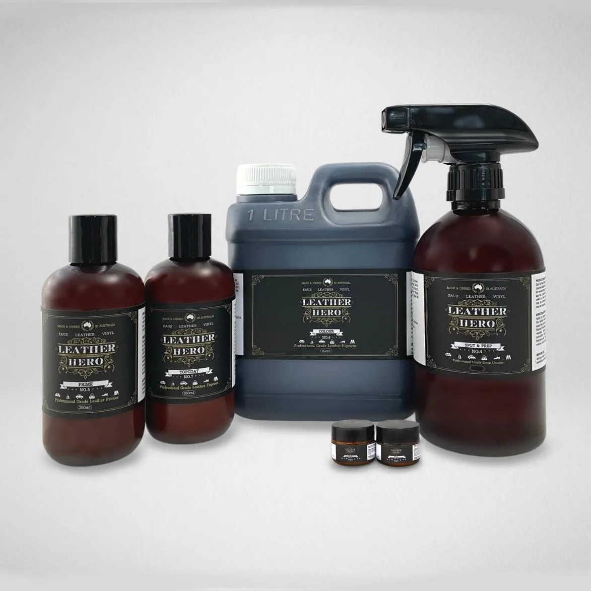 Leather Repair & Recolour Kit - Dark Chocolate