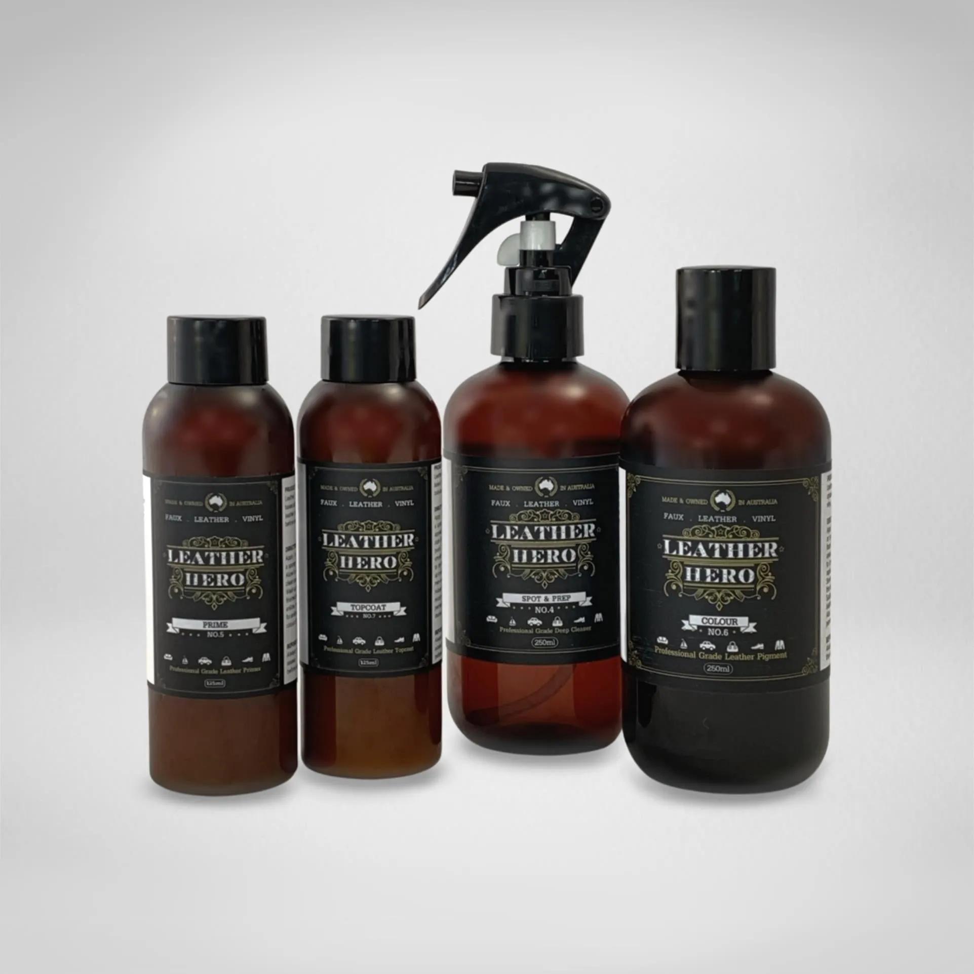 Leather Repair & Recolour Kit - Dark Chocolate