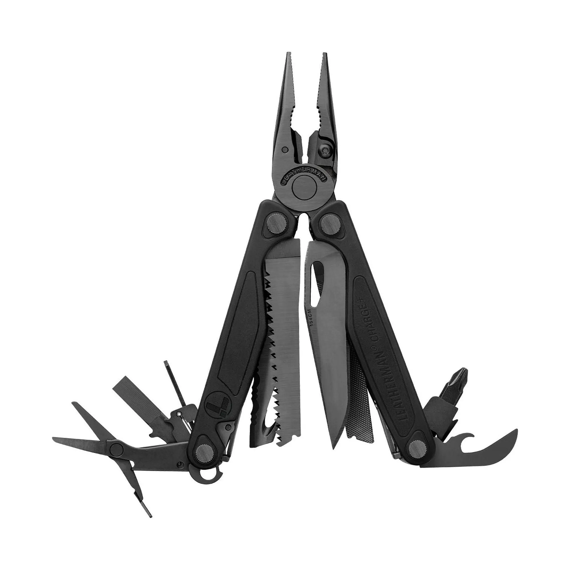 Leatherman Charge Plus Multi-Tool with Black Molle Sheath - Black Oxide