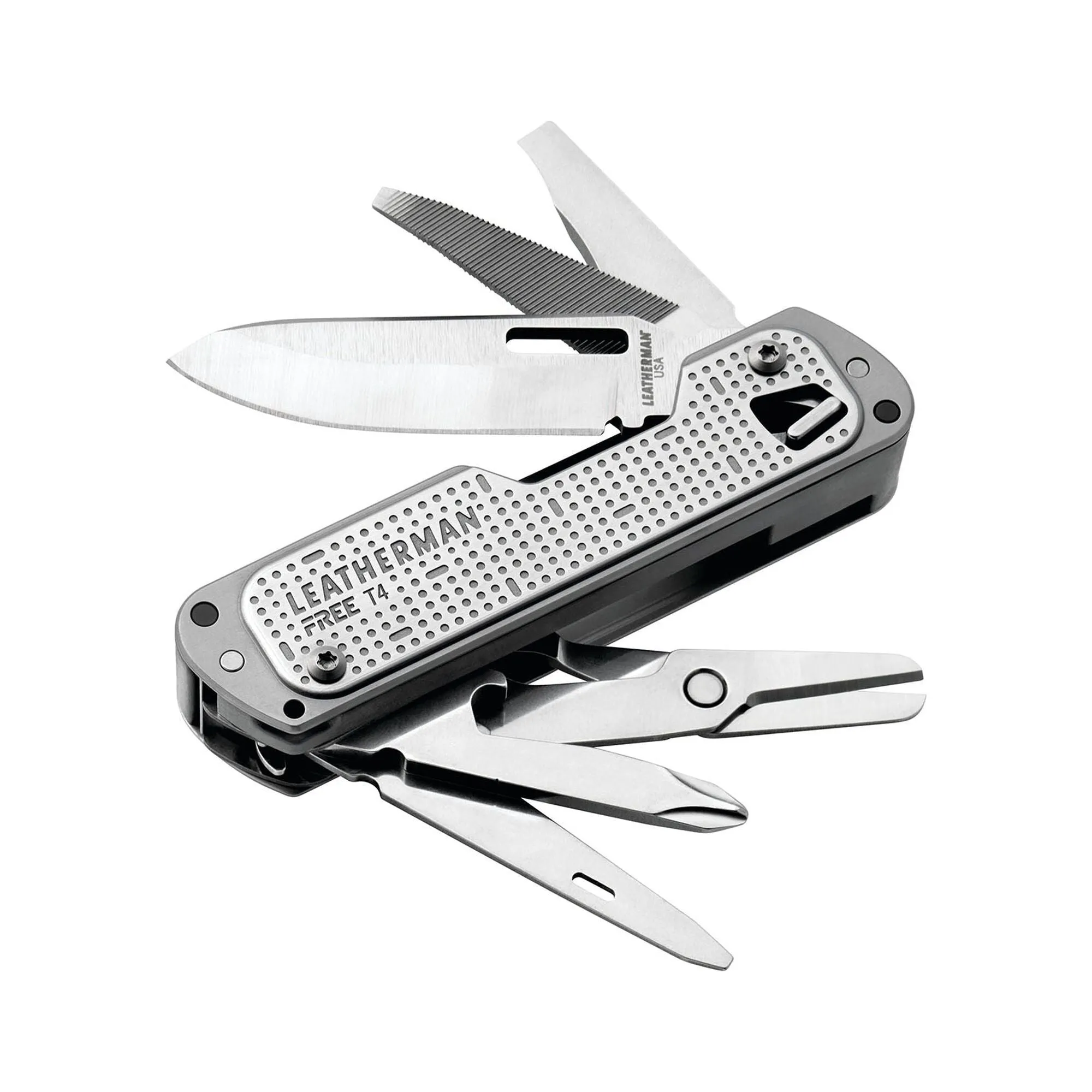 Leatherman Free T4 Multipurpose Tool - Stainless Steel