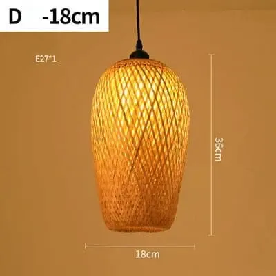 LED Handmade Rattan Chandelier