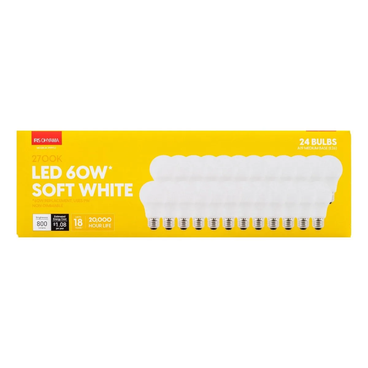 LED Light Bulbs-2700K Bulb