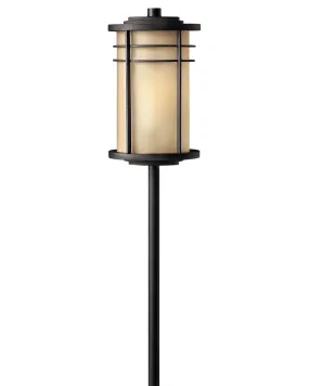 LED Path Light from the Ledgewood Path Collection in Museum Bronze Finish by Hinkley