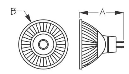 LED SOFT LIGHT BULB WITH REFLECTOR