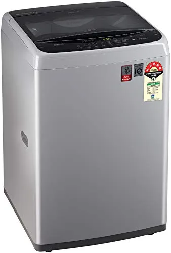 LG 7 kg Inverter Fully-Automatic Top Loading Washing Machine (T70SPSF2Z, Middle Free Silver)