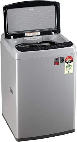 LG 7 kg Inverter Fully-Automatic Top Loading Washing Machine (T70SPSF2Z, Middle Free Silver)