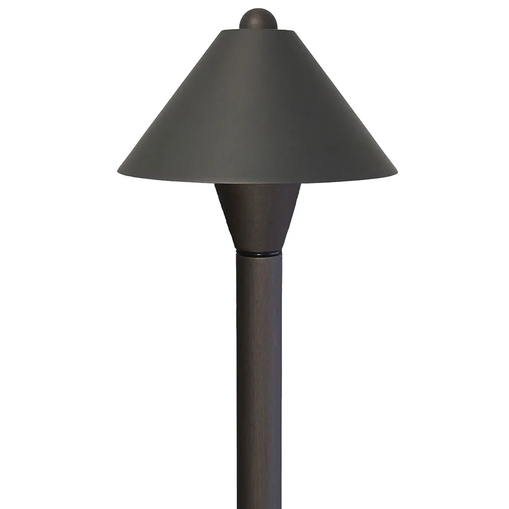 Lightcraft Outdoor Natural Bronze Universal Short Petite Flores Path Light 12V Stake Included