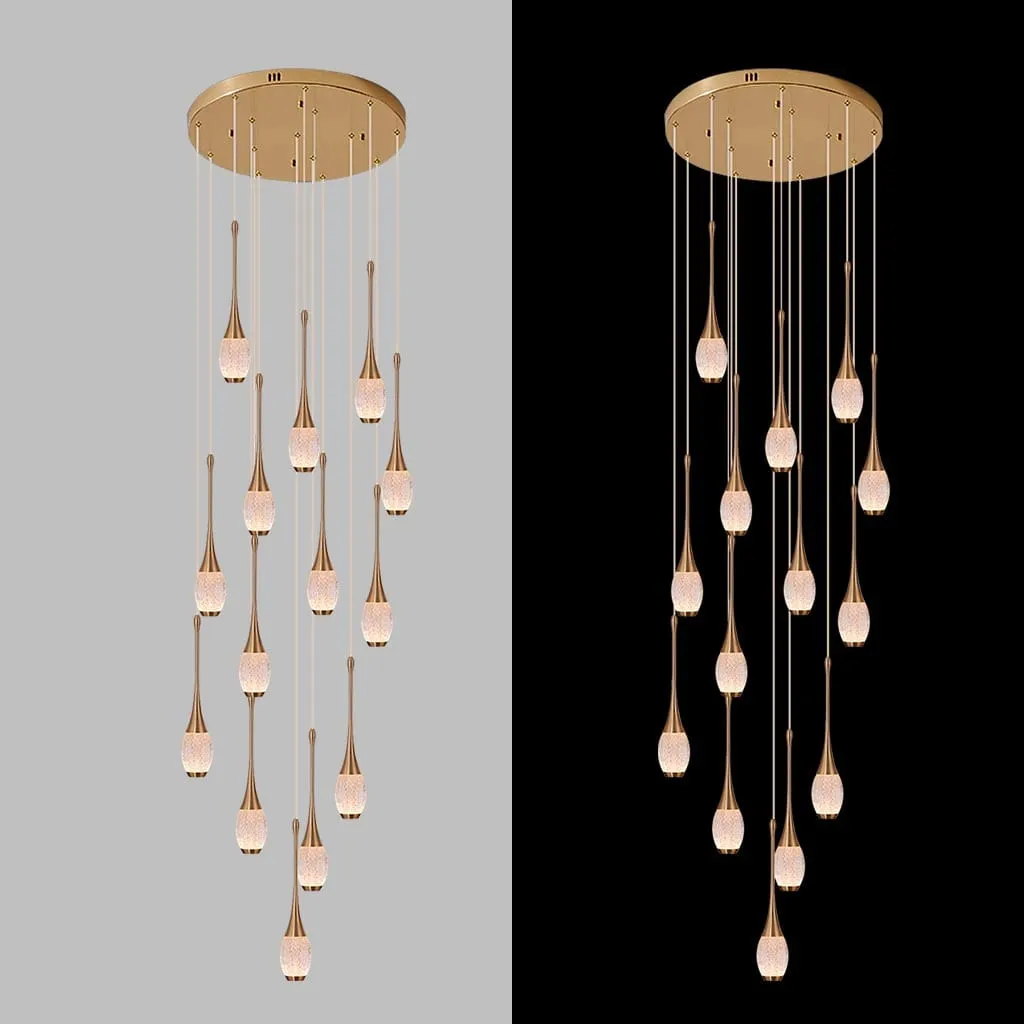 lluvia De Meteoros Duplex Chandelier