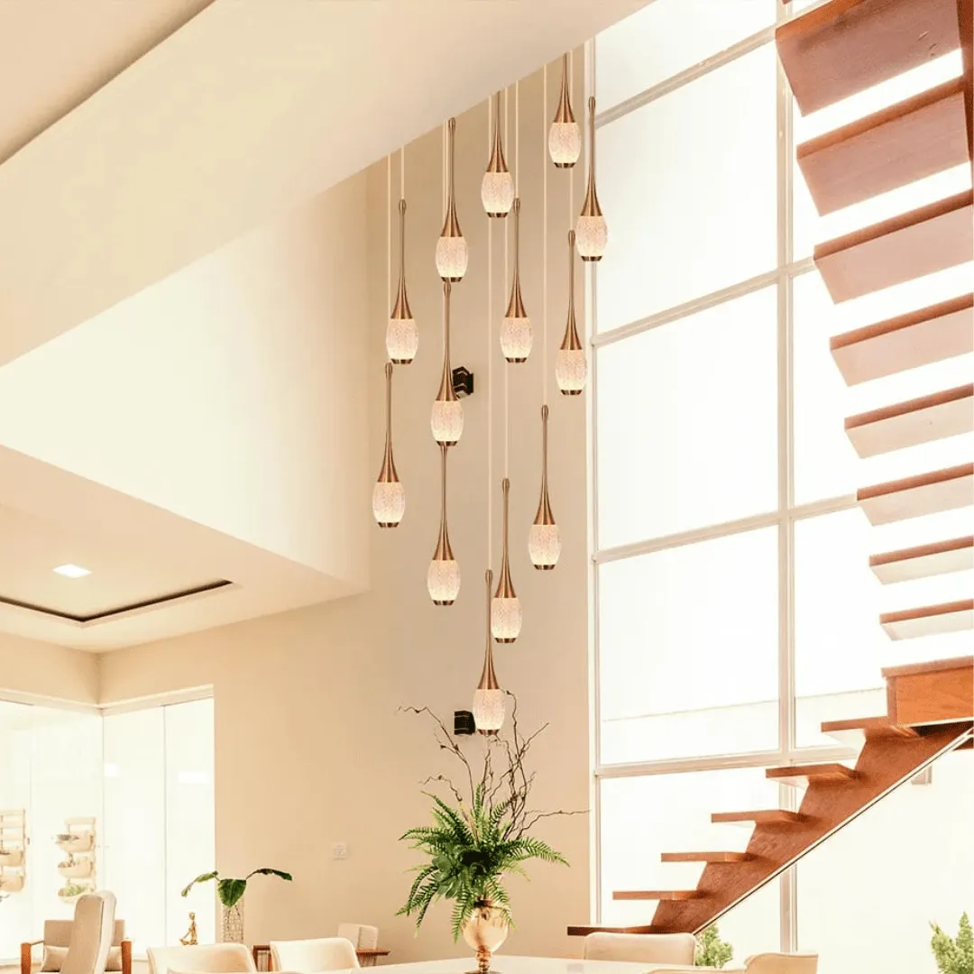 lluvia De Meteoros Duplex Chandelier