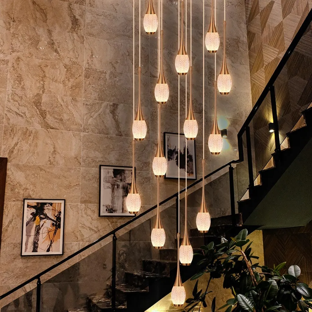 lluvia De Meteoros Duplex Chandelier