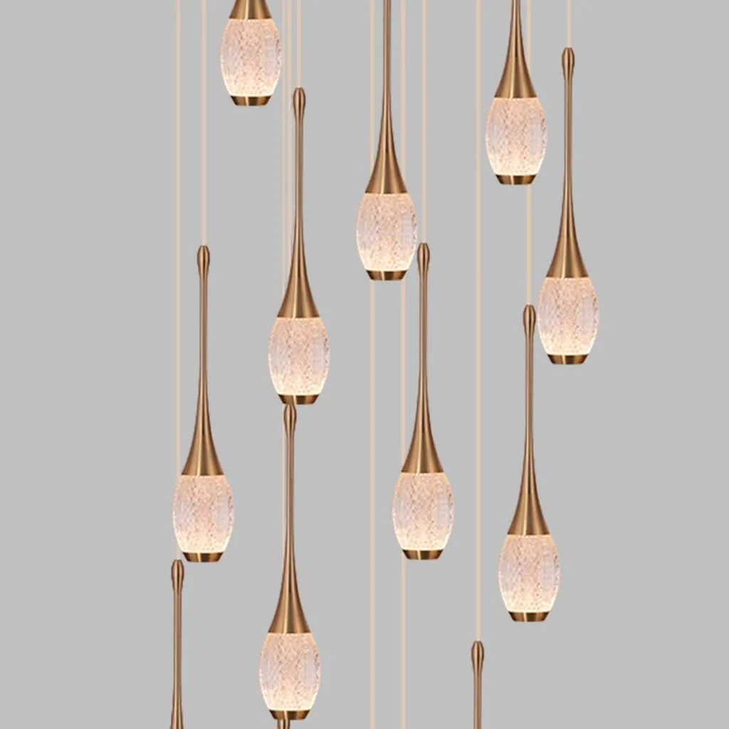 lluvia De Meteoros Duplex Chandelier