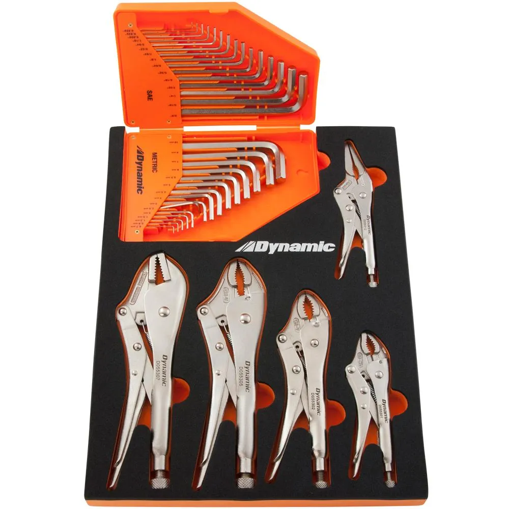 Locking Pliers & Hex Key Set